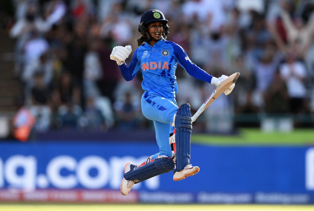 Jemimah Rodrigues Celebrates Her Maiden ODI Century