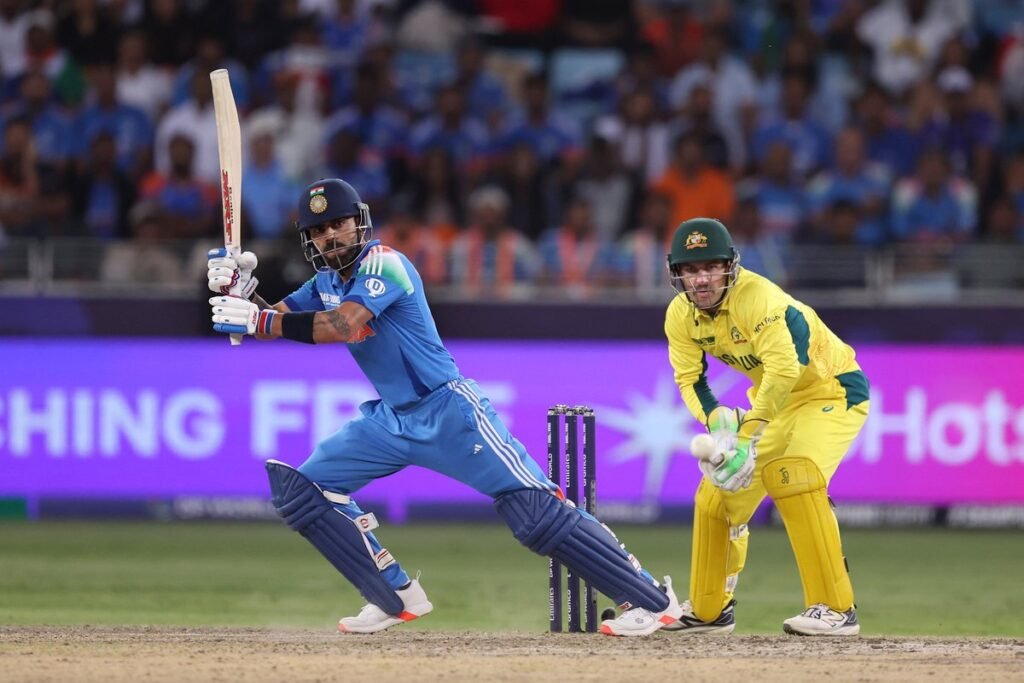 India and Australia Locked in a Thrilling Battle as the Game Enters the Final 10 Overs