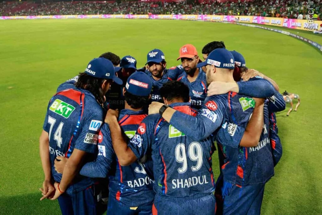 Lucknow Super Giants Climb to Fourth Spot in IPL 2025 Points Table 