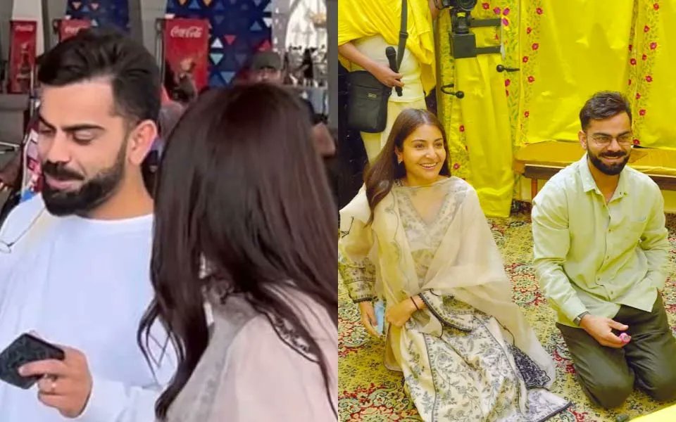 Virat Kohli and Anushka Sharma Return After Peaceful Vrindavan Visit