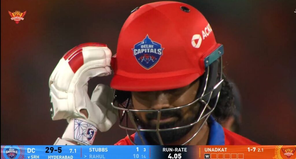 KL Rahul’s Early Exit and Delhi Capitals’ Collapse