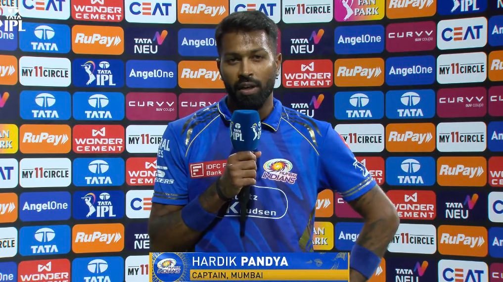 Hardik Pandya Reflects on Narrow Defeat: "We Fought Well but Didn’t Cross the Line"