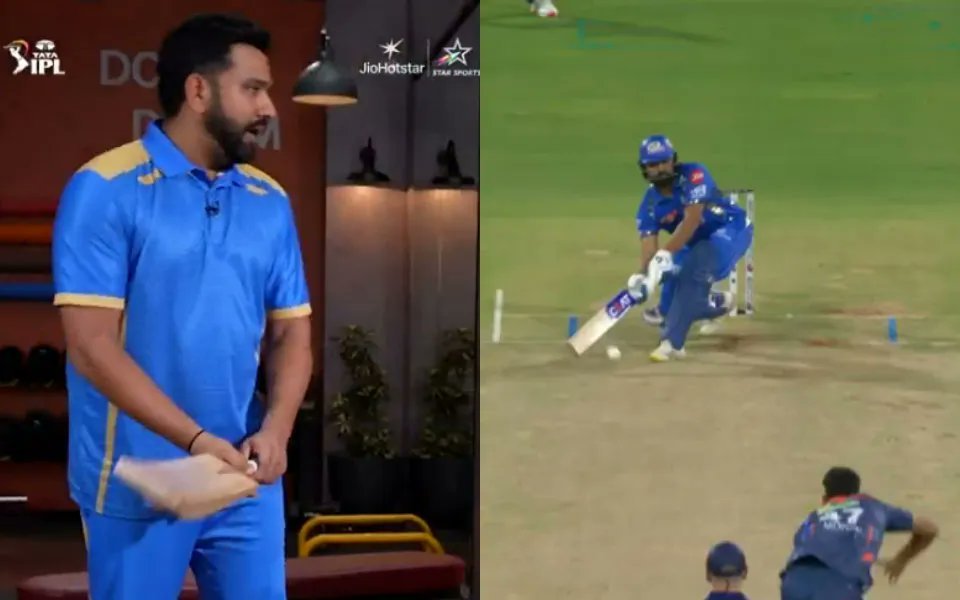 Rohit Sharma Delivers a Masterclass on Scoop and Lap Shots in IPL 2025