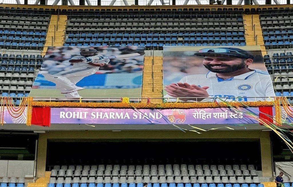 The Rohit Sharma Stand: A Tribute to a Cricketing Legend