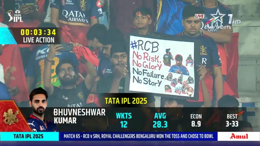 RCB Find Surprising Fan Fortress in Lucknow Ahead of Crucial IPL Clash