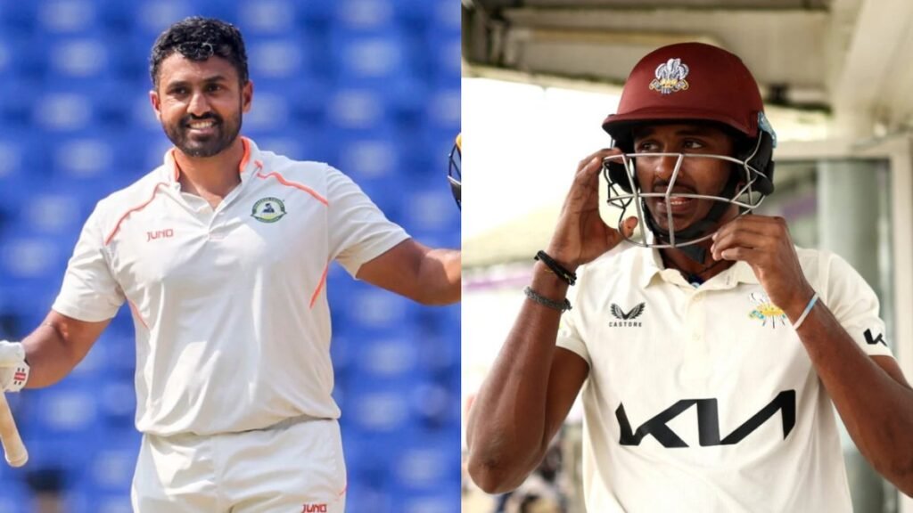 Sai Sudharsan and Karun Nair Poised for Test Call-Ups Ahead of England Tour