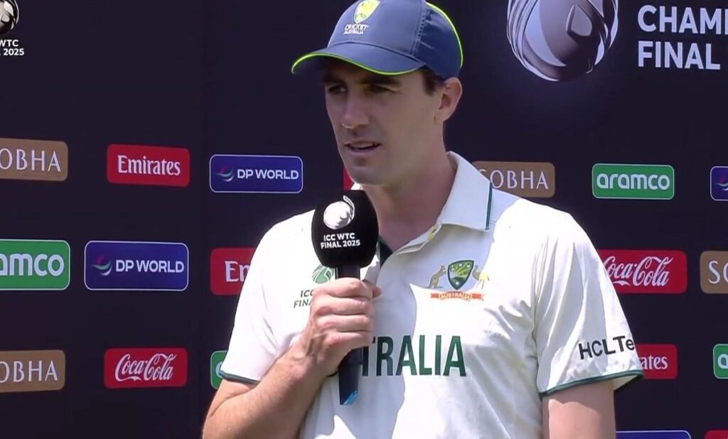 Pat Cummins Pays Tribute to South Africa After WTC Final Defeat