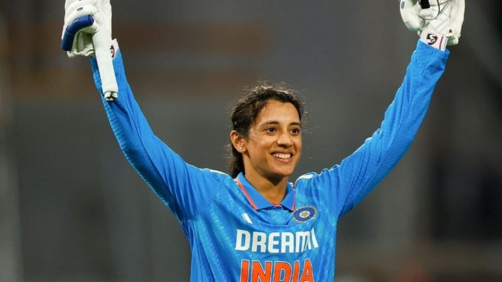 Smriti Mandhana Scales the Summit: Becomes World No.1 in ICC Women's ODI Rankings