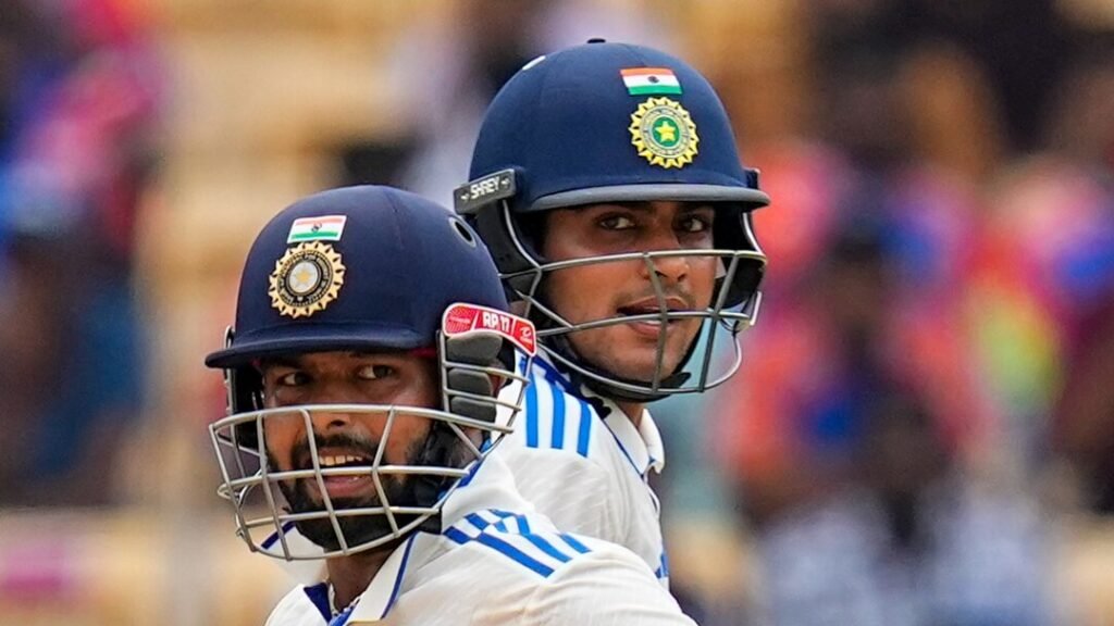Middle-Order Core: Shubman Gill and Rishabh Pant Take Charge in Tests