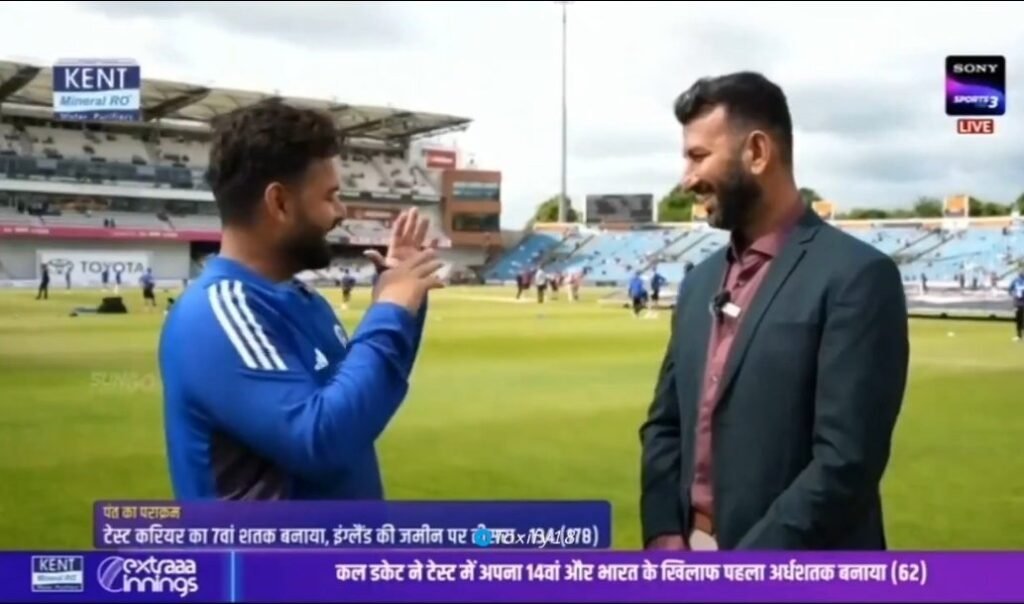 Rishabh Pant Reveals Thought Behind His Century Celebration