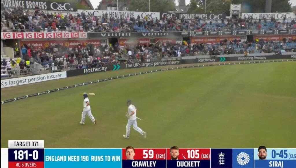 Rain Halts Play on Final Day of Leeds Test as India and England