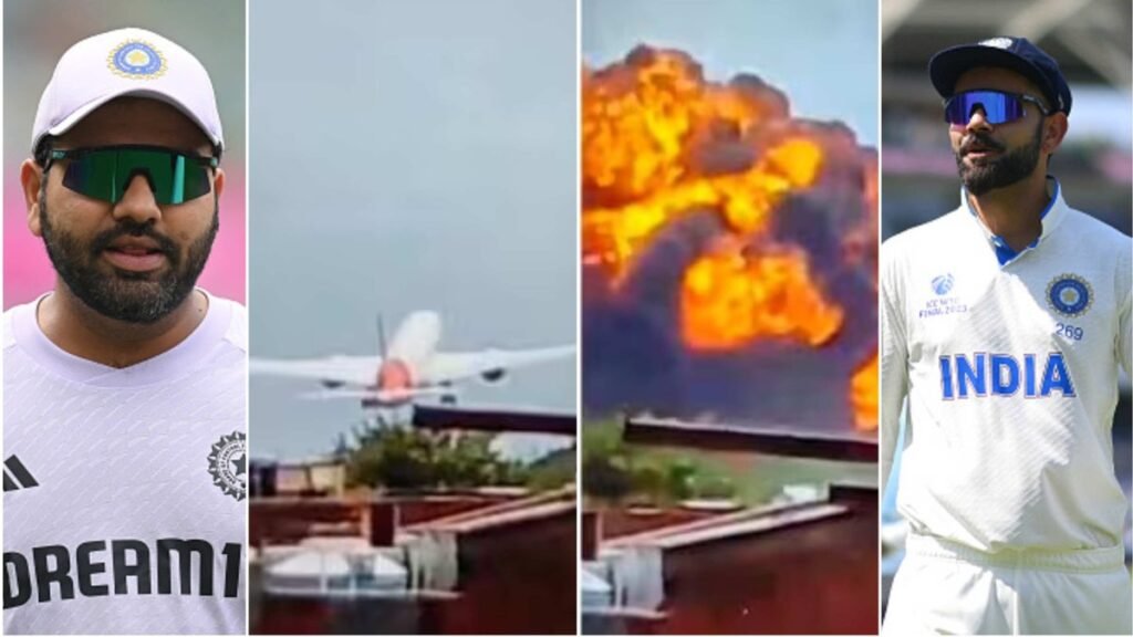 Virat Kohli and Rohit Sharma Express Grief Over Tragic Air India Crash