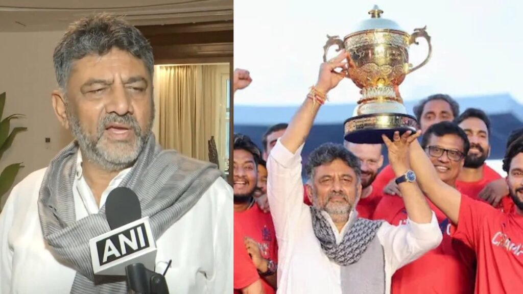 DK Shivakumar Denies Interest in Buying Royal Challengers Bengaluru