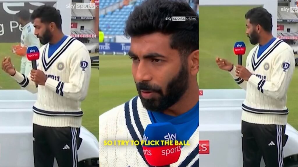 Jasprit Bumrah Reveals Unique Bowling Grip Behind His Swing Mastery