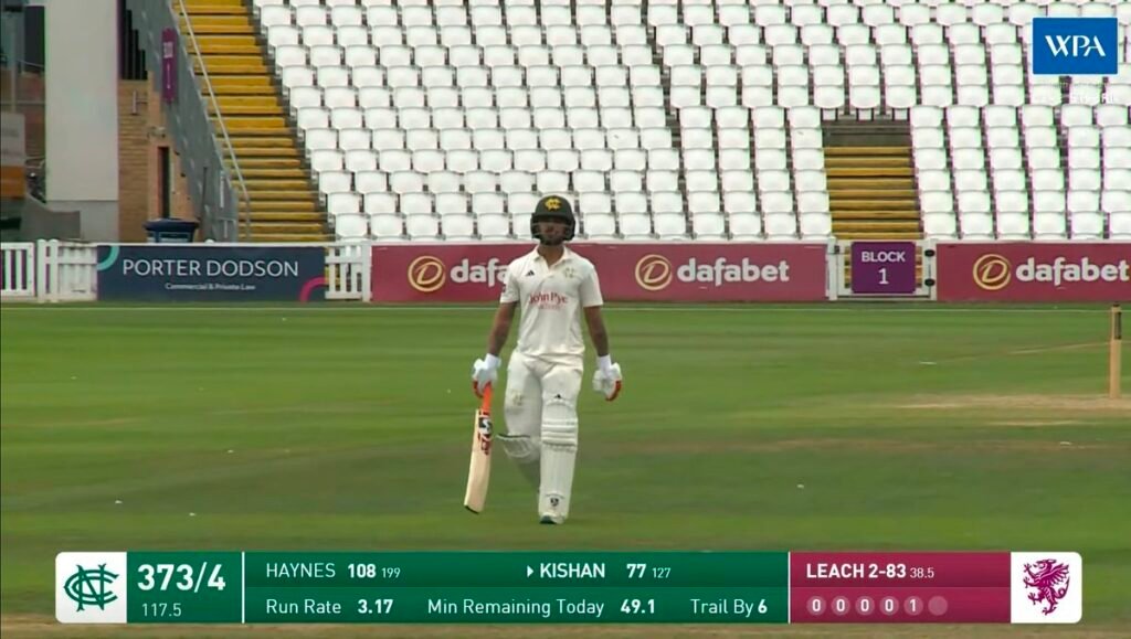 Ishan Kishan Makes a Strong County Statement with Back-to-Back Fifties