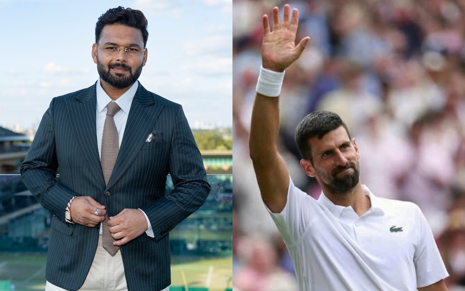 Rishabh Pant Finds Common Ground Between Tennis and Cricket