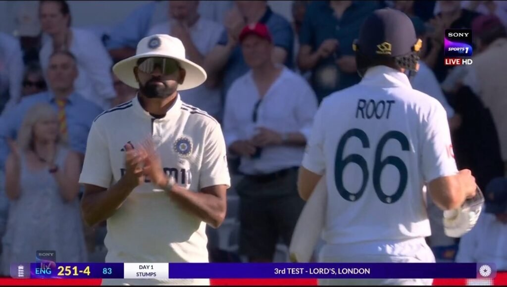 Mohammed Siraj Hails Joe Root’s Grit After Day 1 at Lord’s