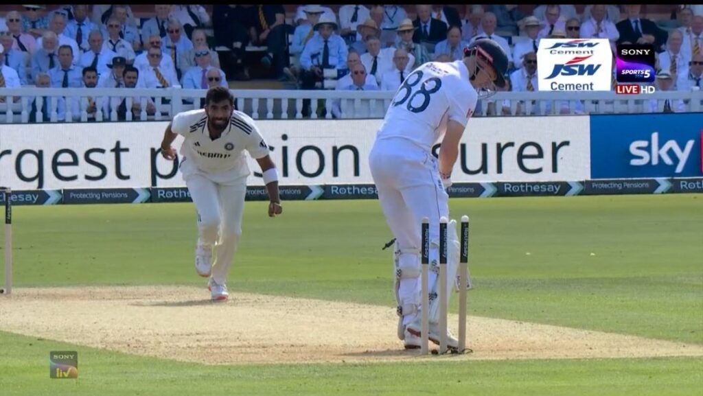 Jasprit Bumrah Delivers a Blinder to Dismiss