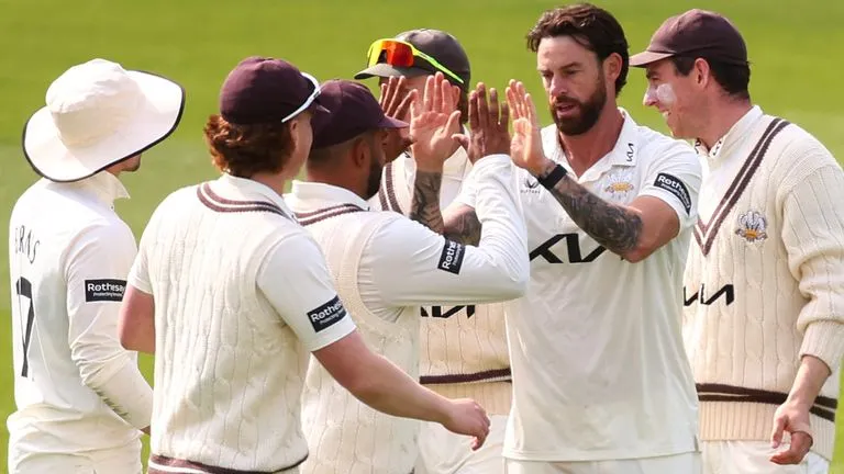 Spin Brilliance and Century Feats Shine on Day 3 of County Championship

