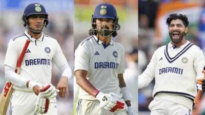 Historic Indian Trio: Gill, Rahul, Jadeja Cross 500+ Runs Each