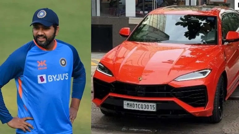 Rohit’s Lavish New Ride: A Lamborghini Urus with  Personal Touch