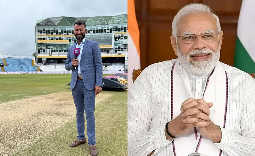PM Honors Pujara, Declares “Team’s Fate Was in Safe Hands”