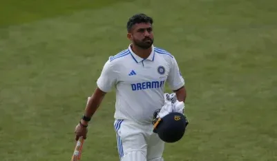 India Reach 204/6 as Nair and Sundar Lead Lower-Order Fightback