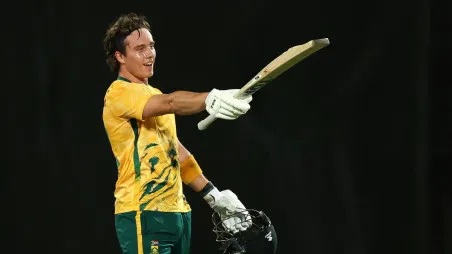 Brevis Blasts Record T20I Ton to Level Series with Australia

