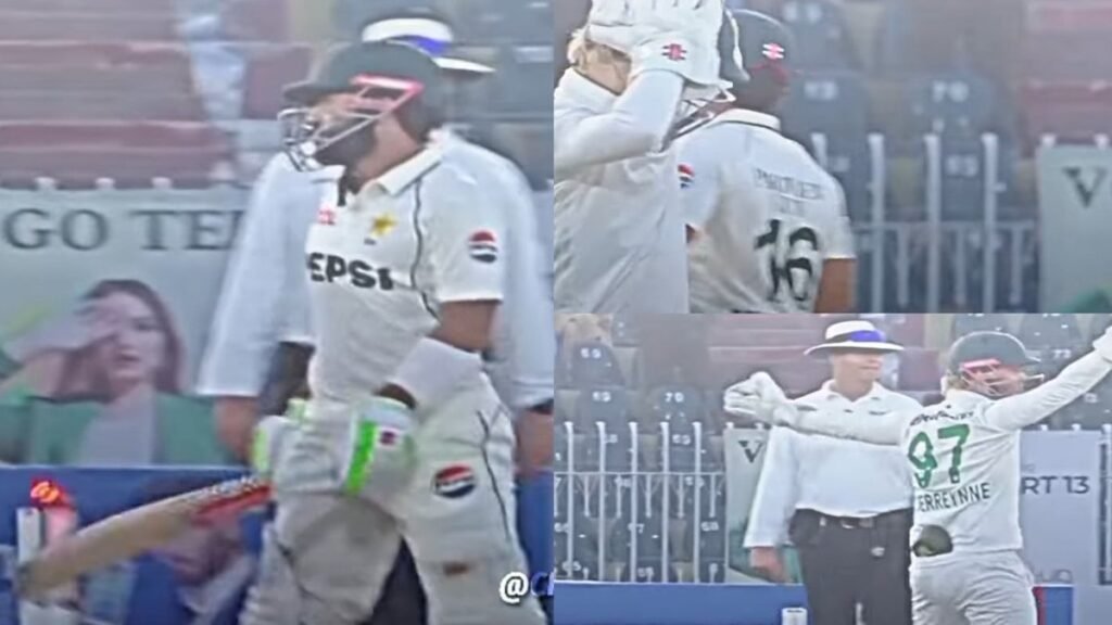 Mohammad Rizwan’s Near-Miss: A Bizarre “Hit-Wicket”