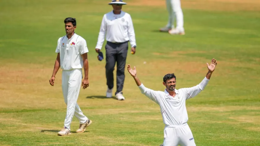 Vidarbha Grind Down Rest of India in Test of Resilience