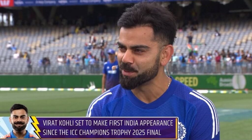 Kohli Reflects on Playing Only One Format