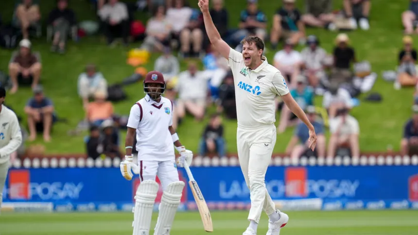 New Zealand Clinch 9-Wicket Win Over West Indies  