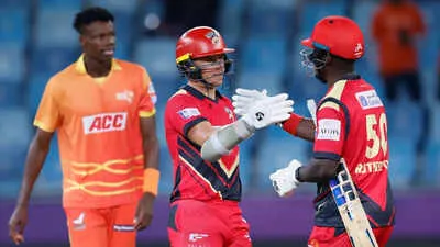 MI Emirates Chase Down 166 to Beat Desert Vipers by 5 Wickets 