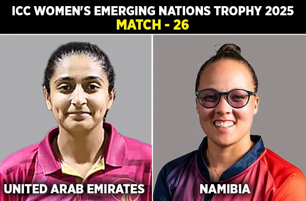 UAE Women Overpower Namibia Women by 28 Runs