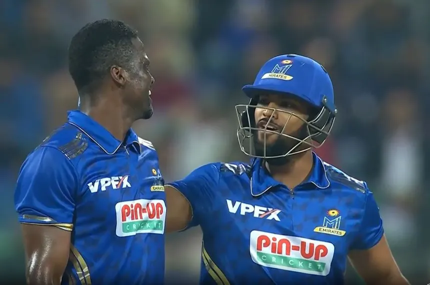 MI Emirates Dominate Gulf Giants with Clinical 9-Wicket Win