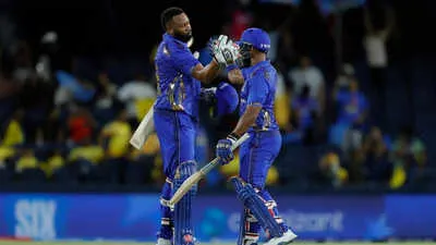 Kieron Pollard’s 61 Sparks MI Emirates to Win in ILT20