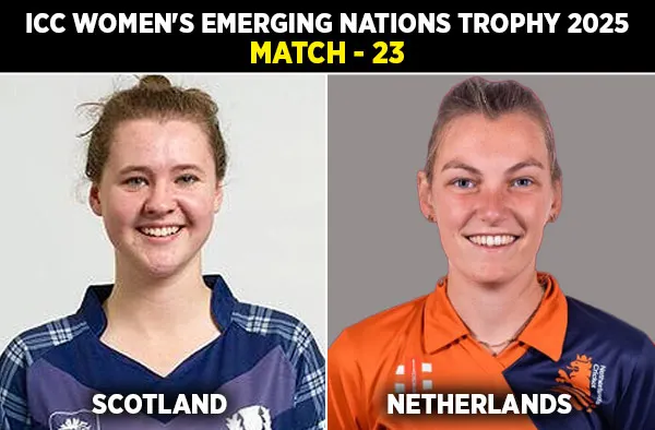 Netherlands Women Clinch 27-Run Triumph Over Scotland