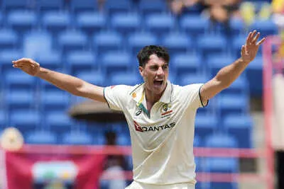 Pat Cummins Strikes Early to Seize Momentum Late on Day 2