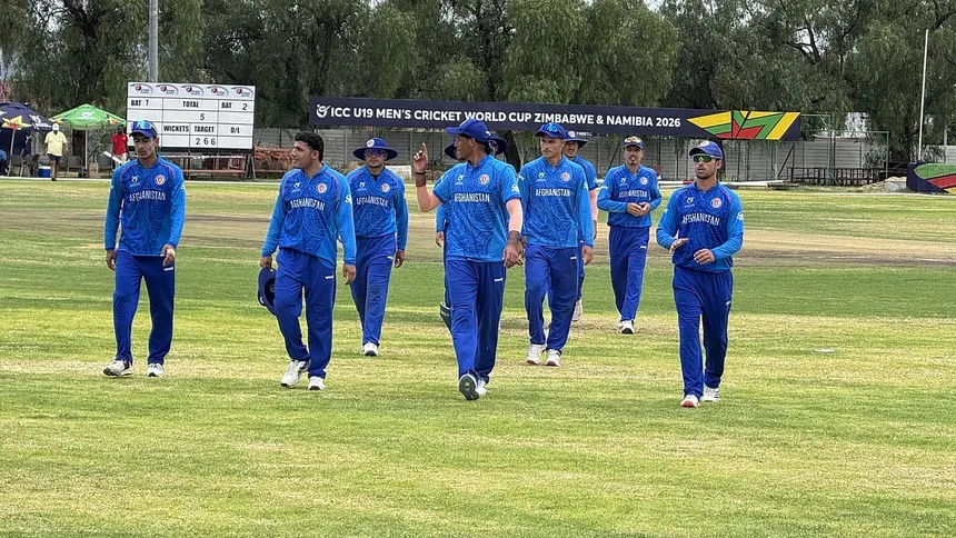 Afghanistan U19 Dominate West Indies U19 by 138 Runs 