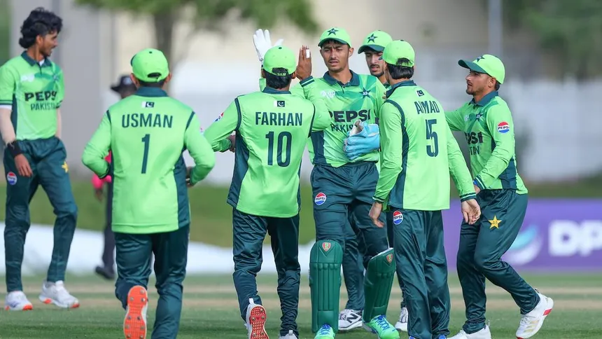 Pakistan U-19s Outclass USA by 69 Runs in U19 WC Warm-Up