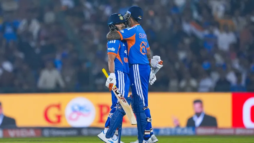 India Rewrite T20I Records With 200+ Run Chase in Men’s Cricket