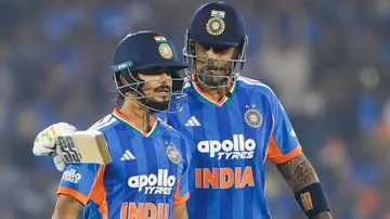 Suryakumar and Ishan Power India to 7-Wicket Win Over NZ