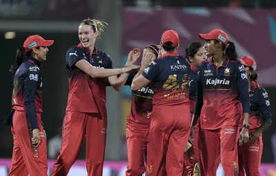 RCB Women Secure Playoff Spot with 61-Run Win Over Gujarat
